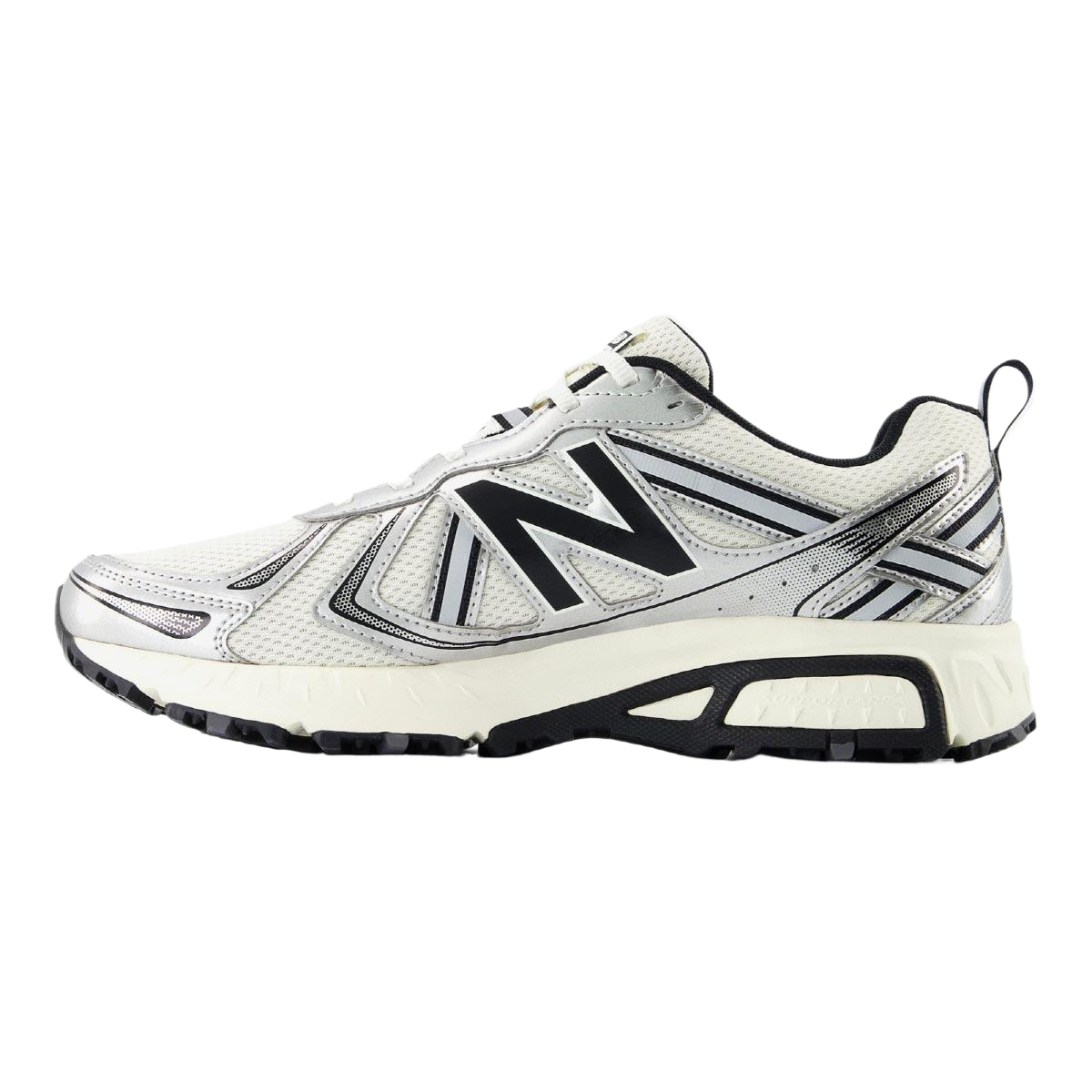 New Balance T410 Cushioning Low top Training Shoes Unisex Silver Black