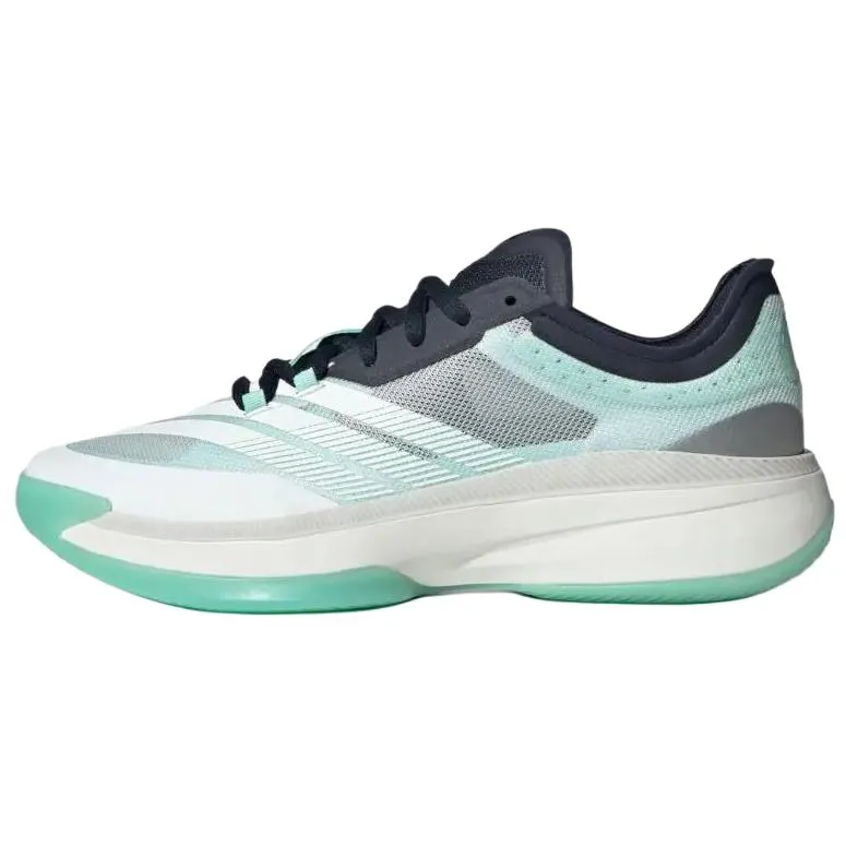 Adidas Adizero Select 3.0 Soft And Comfortable Low top Basketball Shoes Unisex White Green