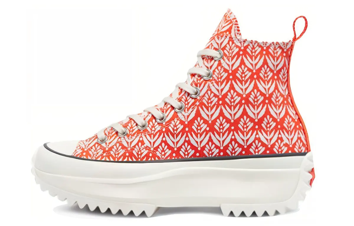 Run Star Converse Hike High 'Summer Spirit - Bright Poppy' Women's