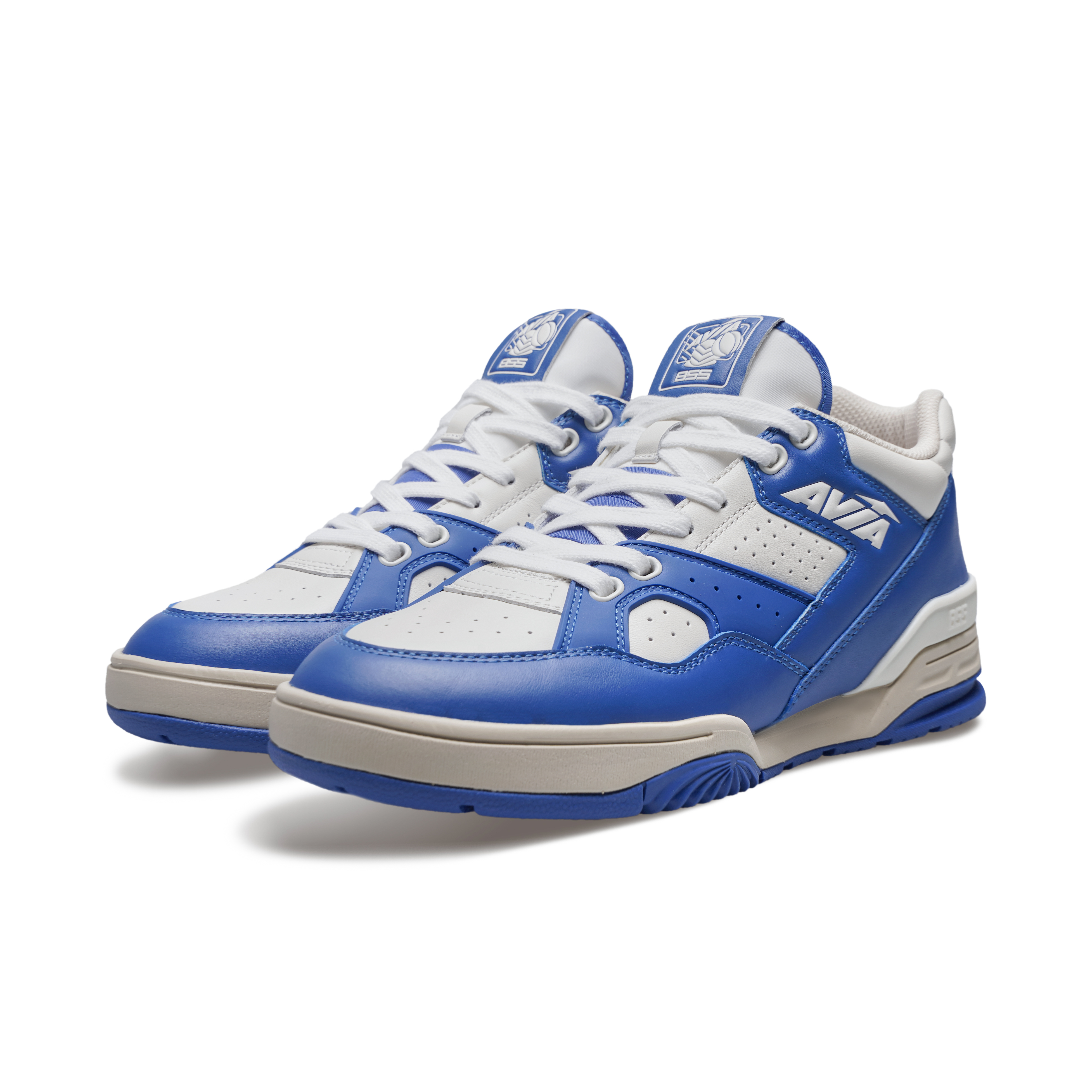 AVIA 855L Low top Vintage Basketball Shoes Men’s White Blue