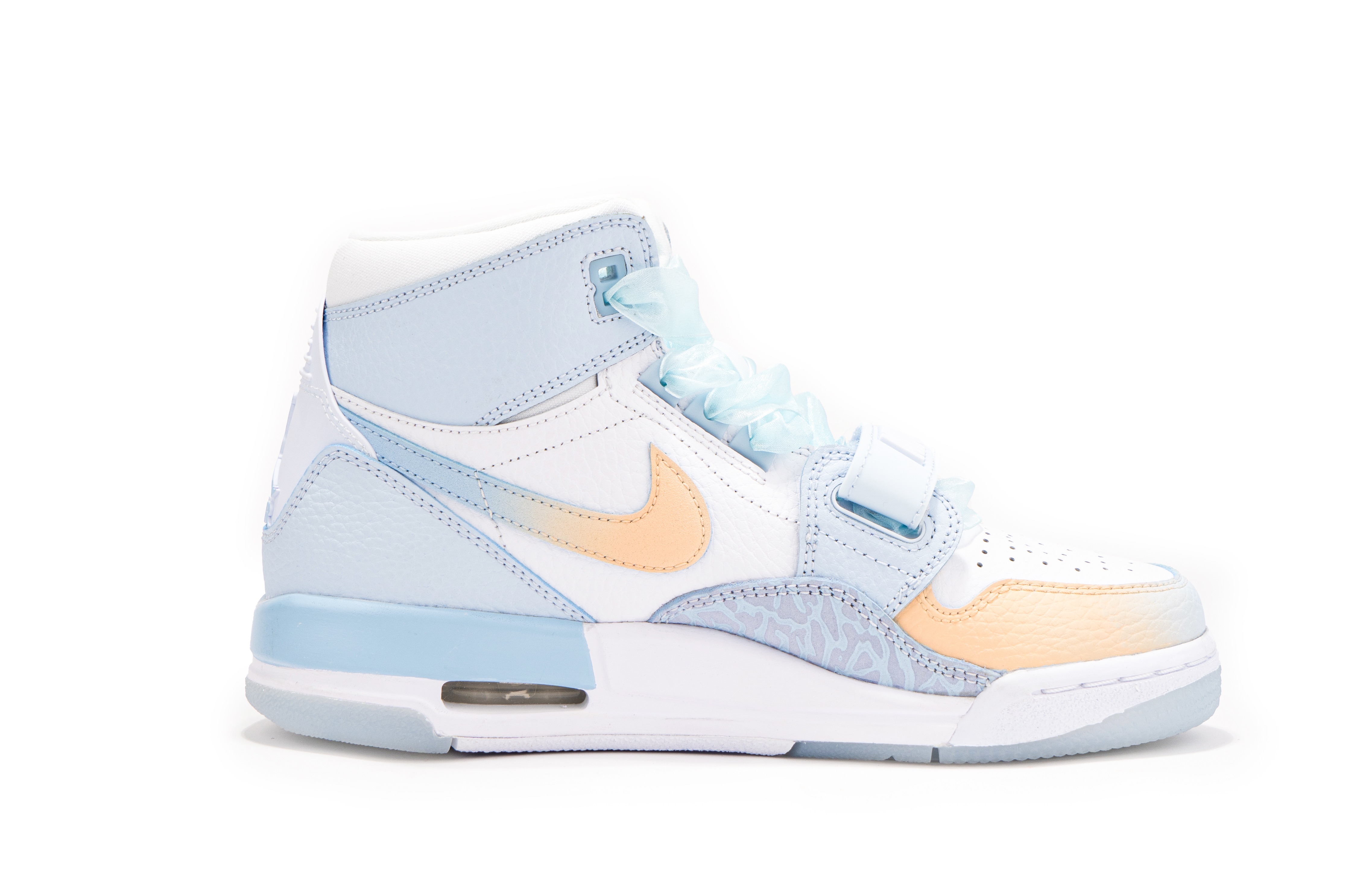 Jordan Legacy 312 Mid top Vintage Basketball Shoes GS Blue