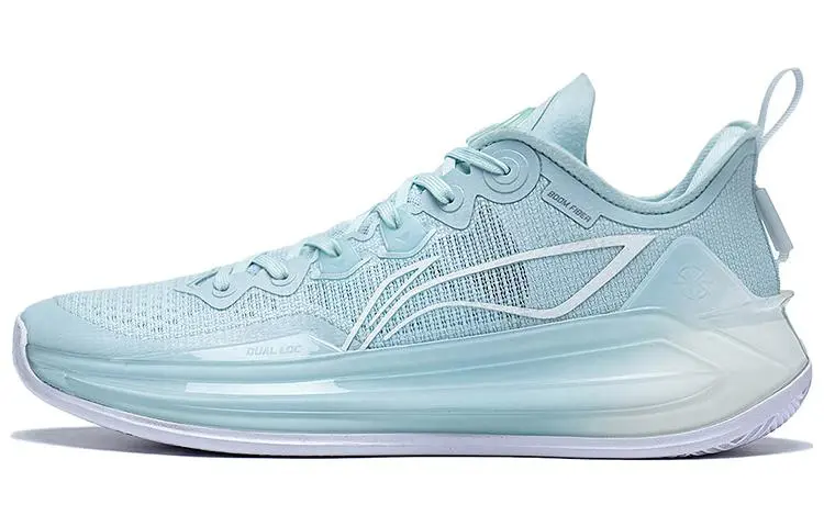 Li Ning Liren 3 V2 Low top Basketball Shoes Men's Aqua Blue