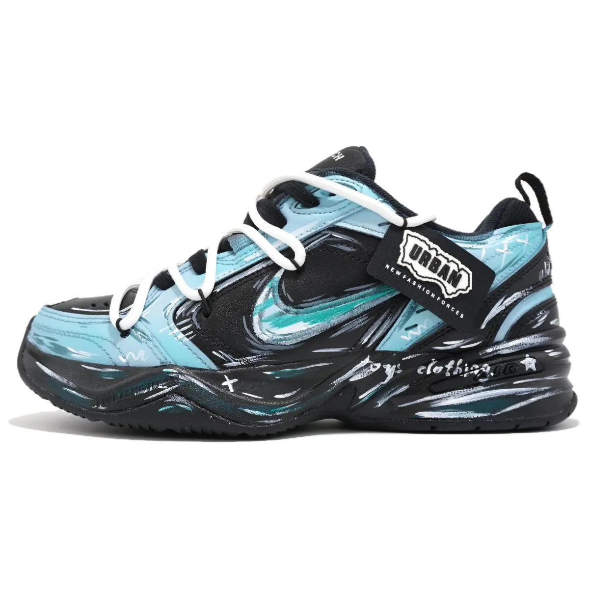 Nike Air Monarch 4 Vintage Sea Breeze Slip Resistant, Abrasion Resistant, Lightweight