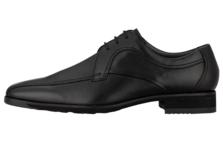 Asics Runwalk Swirl Dress Shoes, Low Top Men's Black