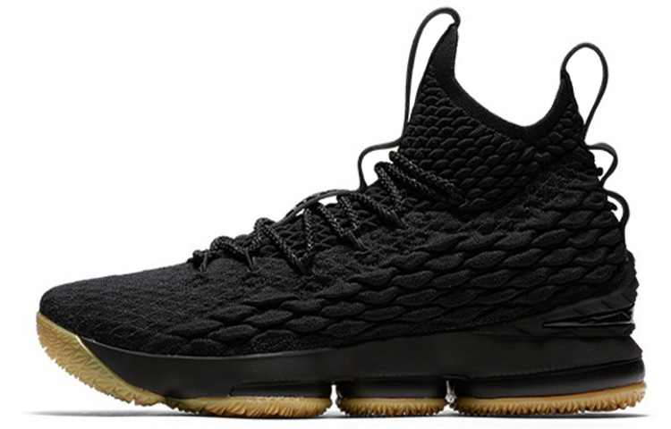 Мужские кроссовки Nike Lebron 15 (черный)