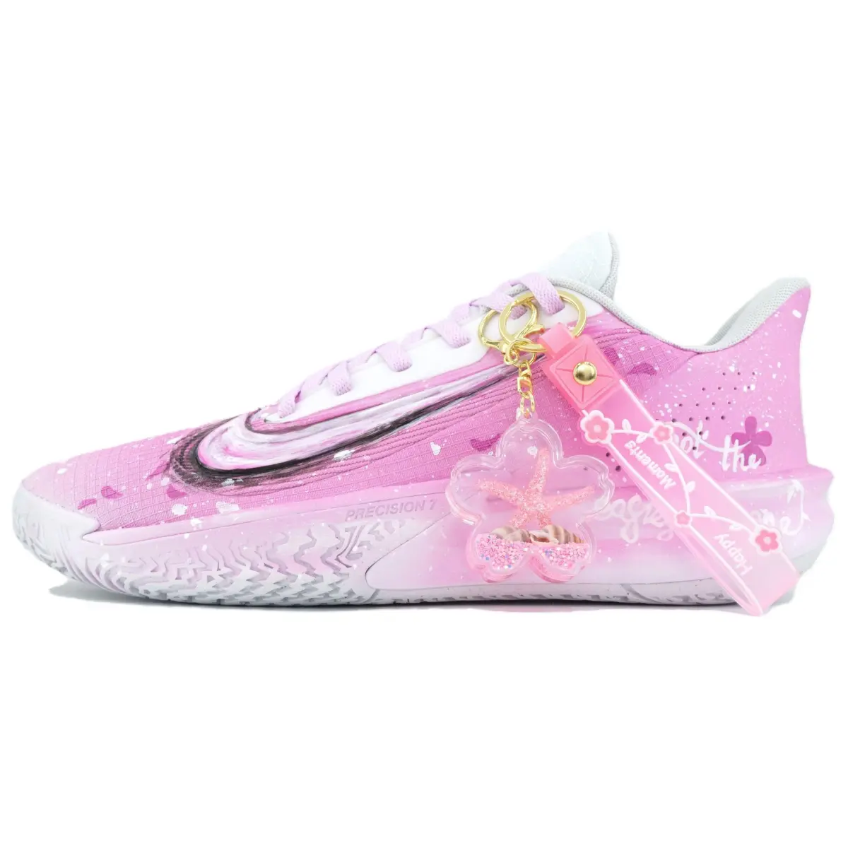Nike Precision 7 Cherry Blossom Season Cushioning Slip Resistant Abrasion Resistant Lightweight