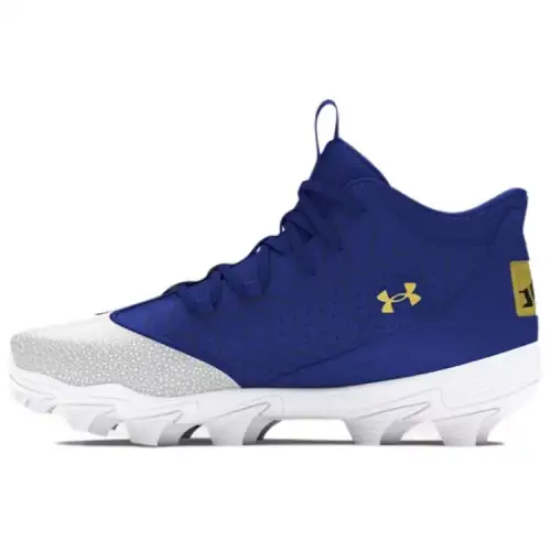 Under Armour Slip Resistant And Breathable Mid top Training Shoes Unisex Blue