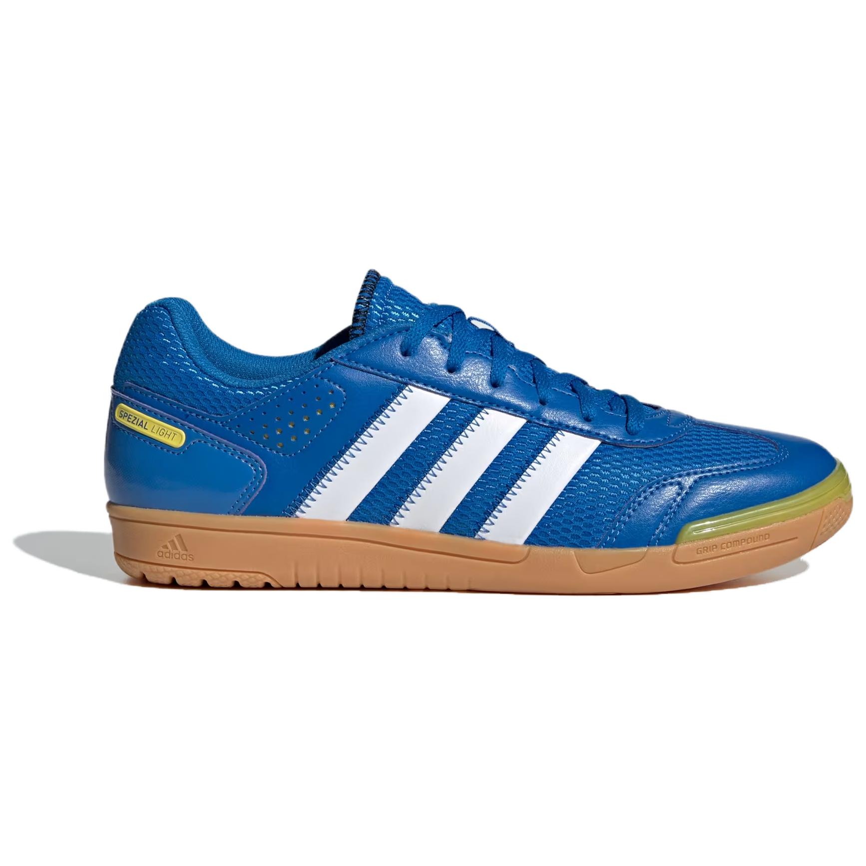 Adidas Spezial Light Handball Prime Blue Cloud White Vivid Yellow