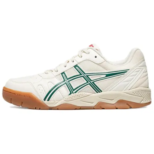 ASICS GEL TWIST Textile, Synthetic Leather Abrasion Resistant Breathable Low top Tennis Shoes Unisex White Green