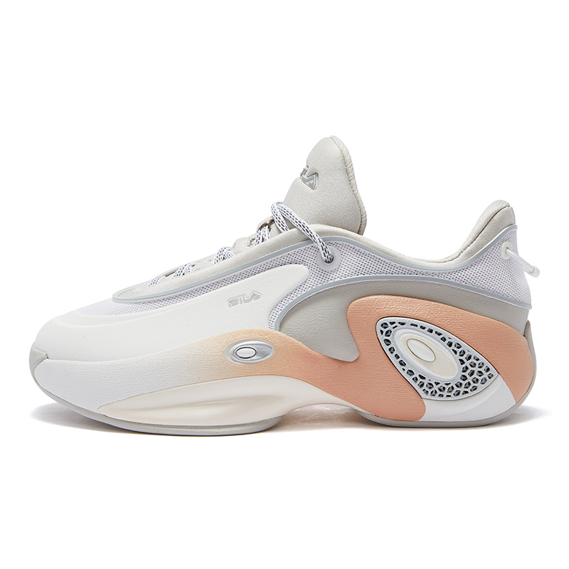 FILA FUSION Abrasion Resistant Abrasion Resistant Low top Vintage Basketball Shoes Women’s FILA White