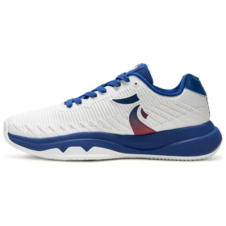 Le Coq Sportif Breathable Low top Tennis Shoes Men's White Blue Red