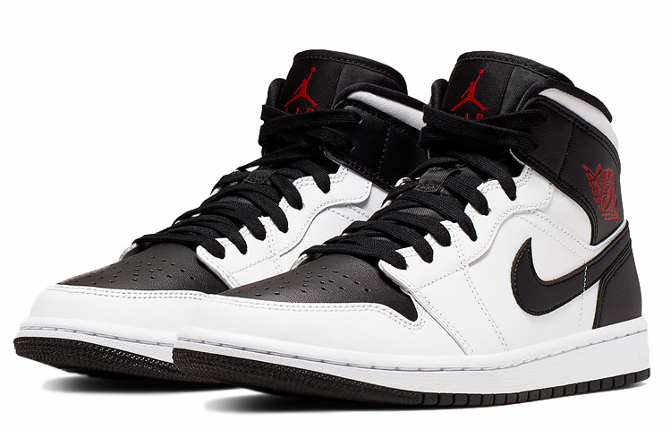 Air Jordan 1 Mid ‘White Black’ Women’s