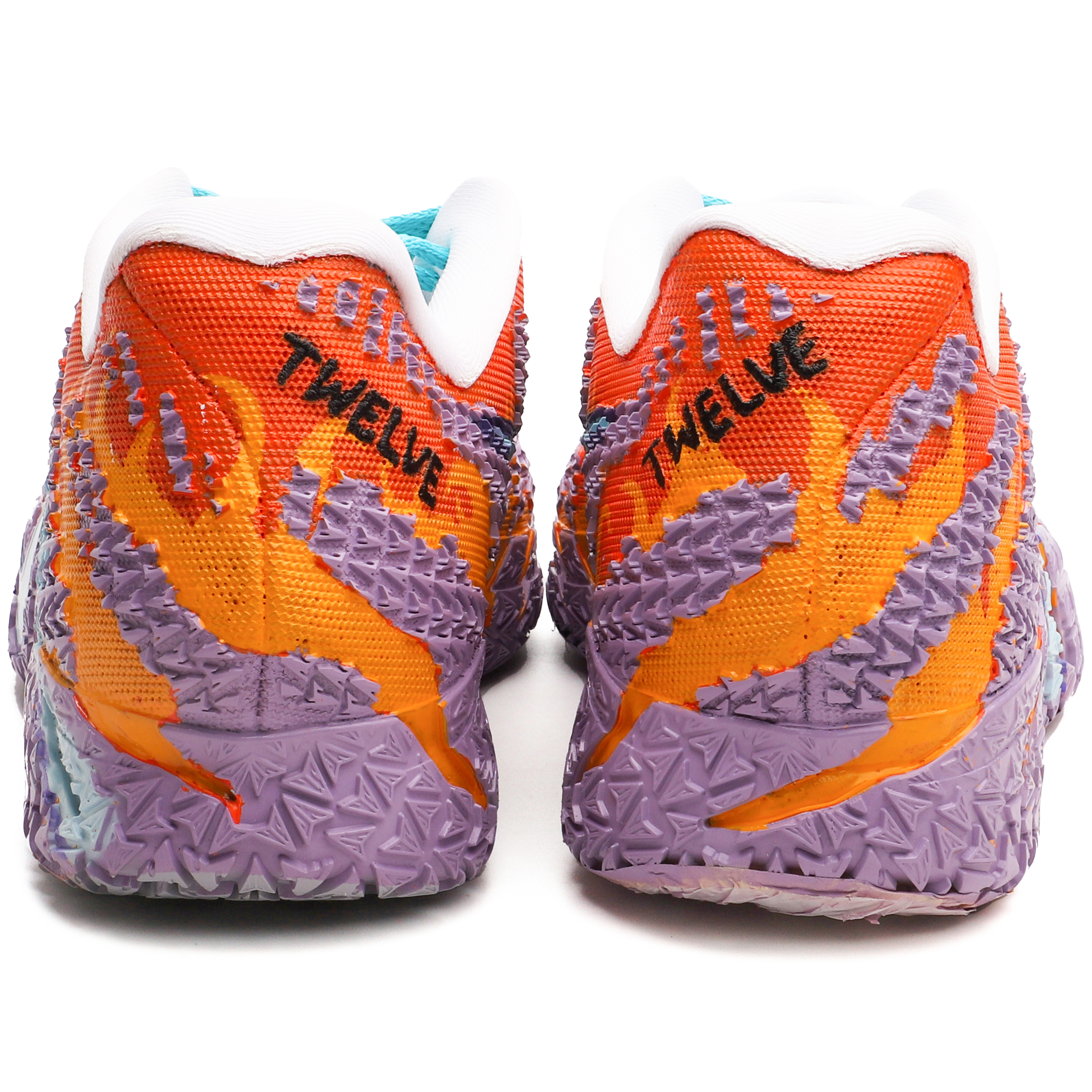 Nike Ja Morant 3 Low top Basketball Shoes Unisex Purple Orange