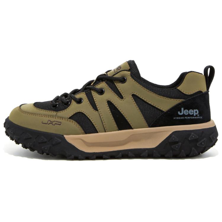 Jeep Moisture wicking Low top Mountaineering Shoes Men’s Army Green