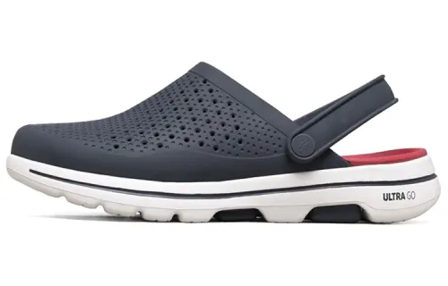 Skechers Go Walk 5 Casual EVA Slide Slippers Men's Marine Blue