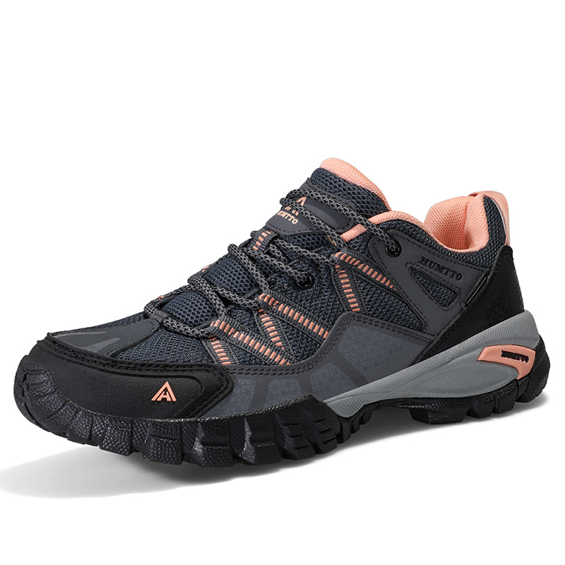 HUMTTO Cushioning Slip Resistant Abrasion Resistant Breathable Support Balance Low top Mountaineering Shoes Women’s