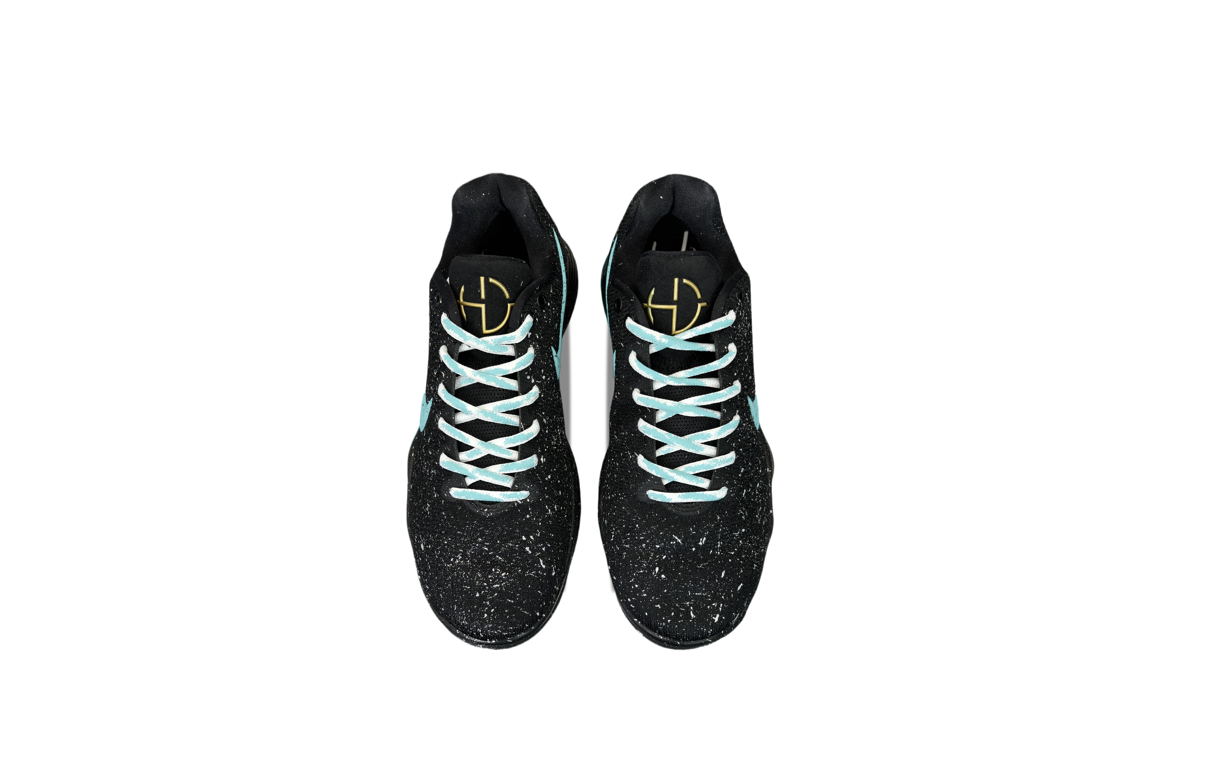 Nike Hyperdunk 2017 YDCC Dark Night Aurora Baby’s Breath Abrasion Resistant Low top Basketball Shoes Unisex Black Blue