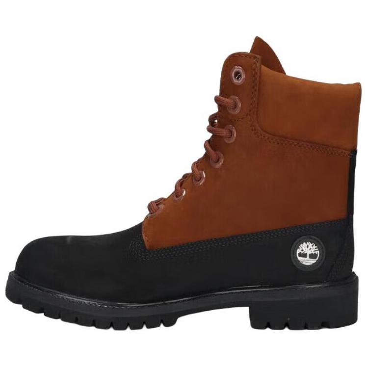 Мужские ботинки Timberland (коричнево-черные)