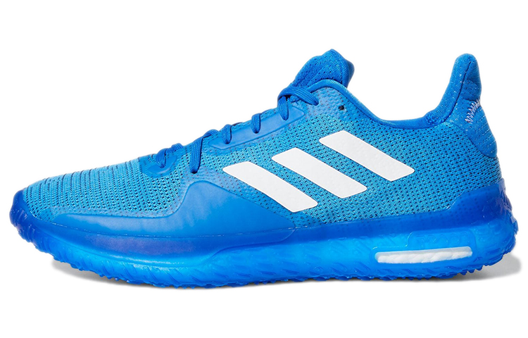 Adidas Fitboost Comfortable Slip Resistant Abrasion Resistant Training Shoes Men's Blue