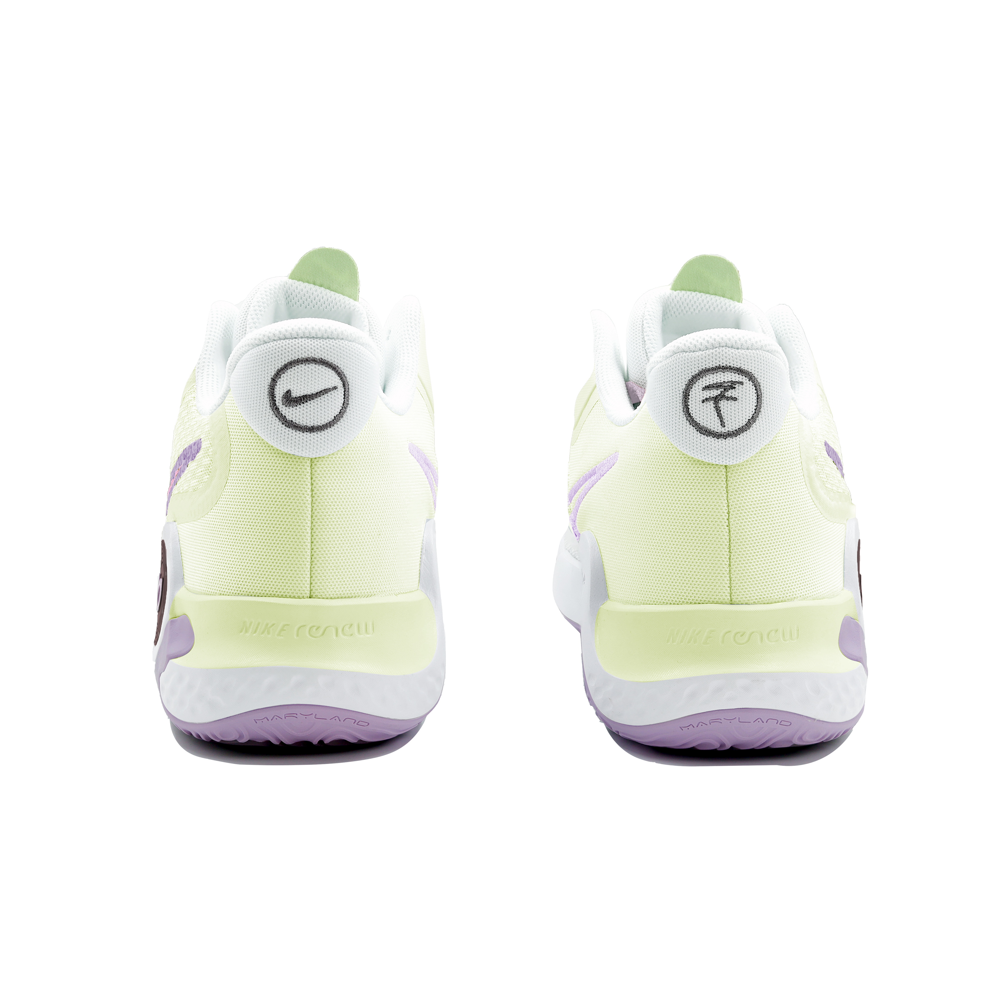 Nike KD Trey 5 IX Vintage Basketball Shoes Men’s Mid Top White/Green/Purple