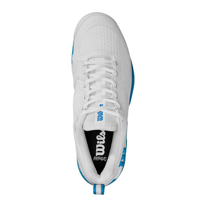 Wilson RUSH PRO 4.5 Textile, Synthetic Leather Abrasion Resistant Support Low top Tennis Shoes Men’s Blue