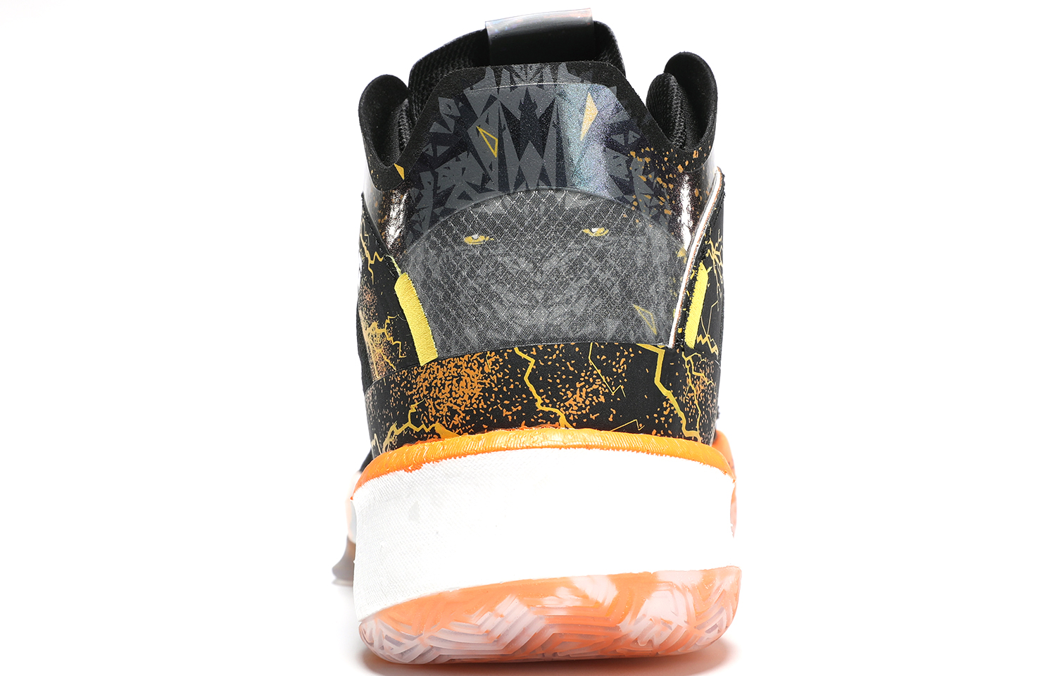 PEAK Surfing The Big Triangle 1.0 Basketball Shoes Men’s Mid Top Black/Fall Orange