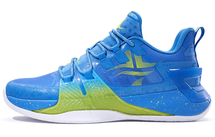 XTEP Jeremy Lin 2 Textile, Synthetic Leather, TPU Cushioning Slip Resistant Abrasion Resistant Coverage Support Low top