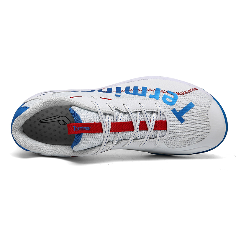XPD Badminton Shoes Unisex Low Top White/Blue