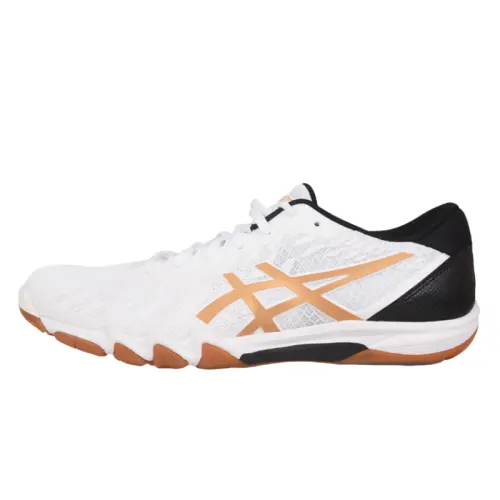 ASICS Attack Bladelyte 4 Cushioning Abrasion Resistant Low top Training Shoes Unisex White Black