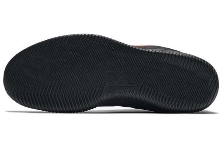 Мужские кроссовки Nike Mamba Instinct ep 'university red' (черно-красные) — Чёрныйкрасный — фото 5
