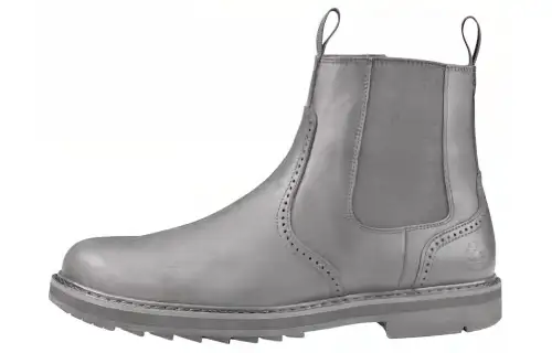 Timberland Short Chelsea Boots Men's Silver
