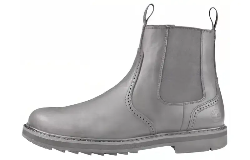 Timberland Short Chelsea Boots Men's Silver