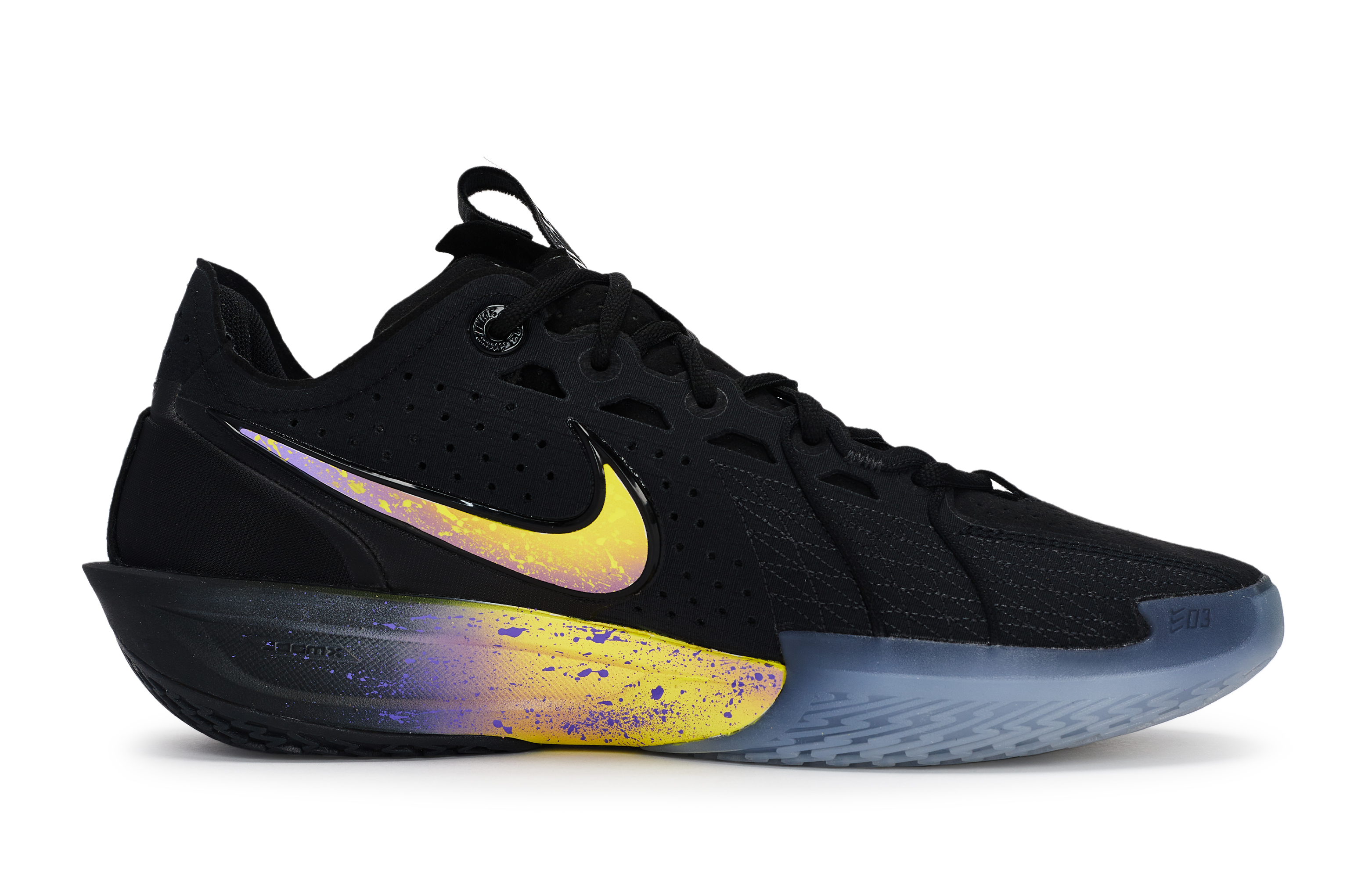 Nike G.T. Cut 3 811 Manufacturing, Golden Peak Purple Aura, Special Shoe Box Abrasion Resistant Abrasion Resistant
