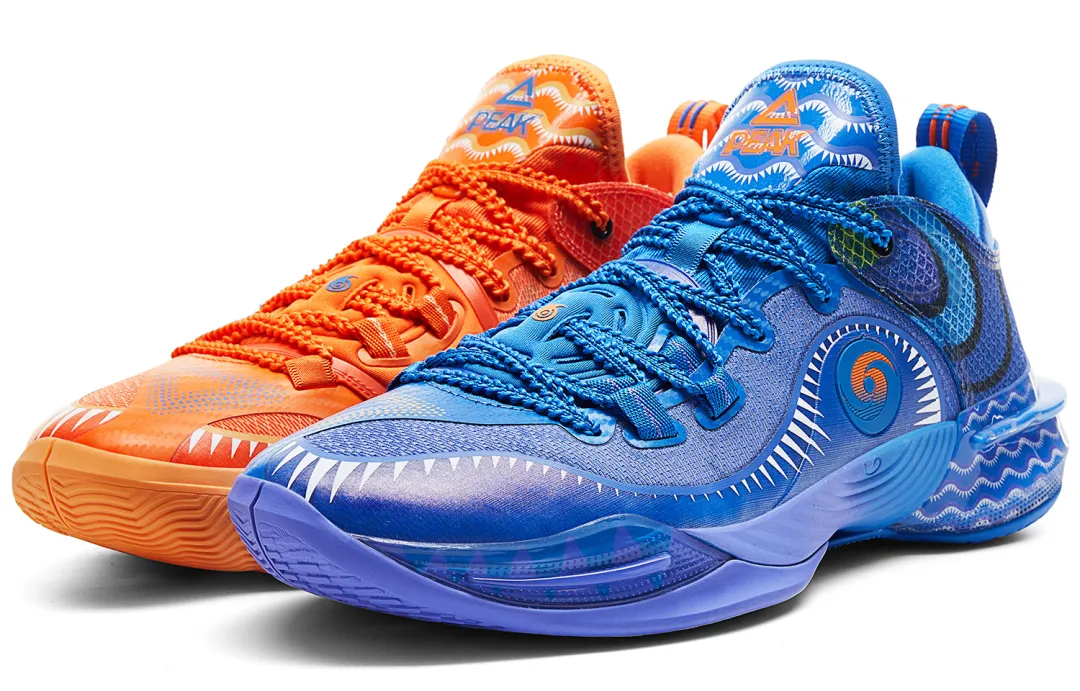 PEAK Taichi, Flash 6 Lion Colorway Low top Performance Basketball Shoes Men's Mixed Color