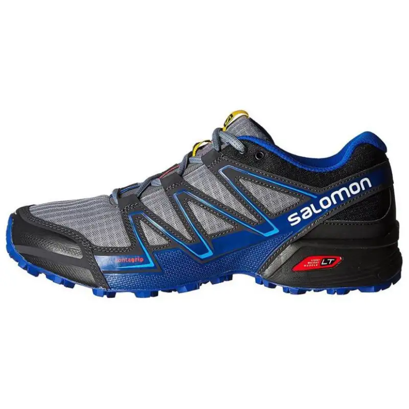 SALOMON Fashion Cushioning Slip Resistant Abrasion Resistant Low top Mountaineering Hiking Shoes Men's