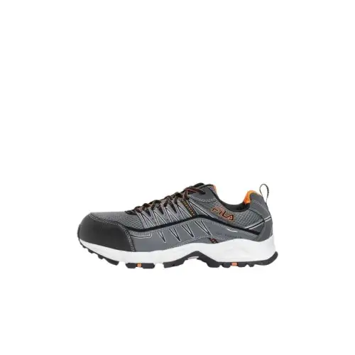 FILA Memory All Terrain Peak Low top Hiking Shoes Men's Black Gray