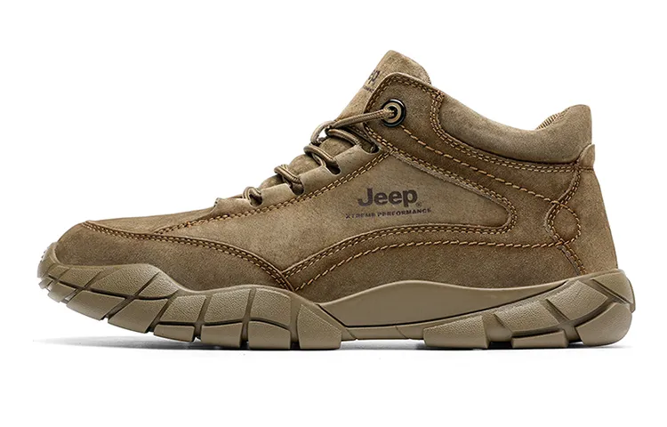 Jeep Classic Vintage Mid top Mountaineering Shoes Unisex