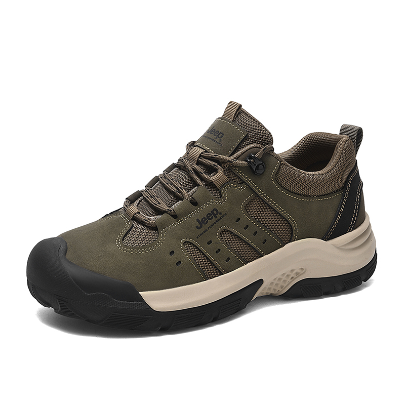 Jeep Low top Mountaineering Shoes Men’s Khaki