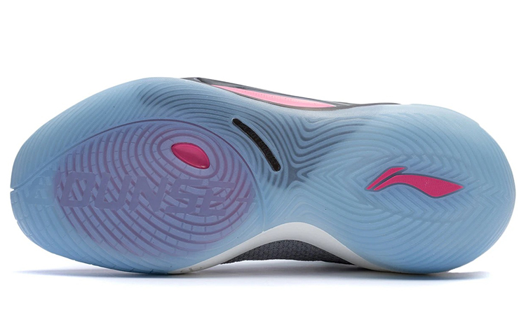 Li Ning Phantom Textile, Synthetic Leather, TPU Cushioning Slip Resistant Abrasion Resistant Coverage Support Low top