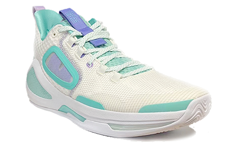 Anta Fabric Cushioning Slip Resistant Abrasion Resistant Coverage Support Low top Basketball Shoes Men’s