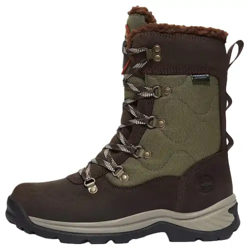 Timberland Chocorua Thermal Abrasion Resistant Slip Resistant Crew Snow Boots Women's Brown