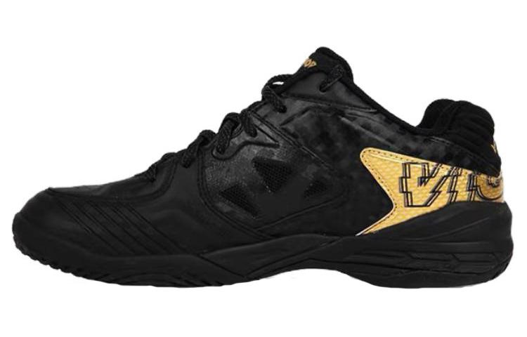 VICTOR 9200 Packs Slip Resistant Low top Badminton Shoes Unisex Black