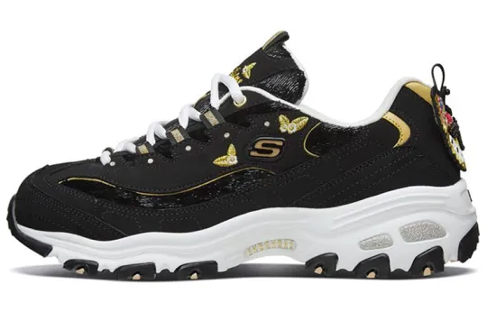 Skechers D'Lites 1.0 D'lites 1.0 Low top Chunky Sneakers Women's Gold Black