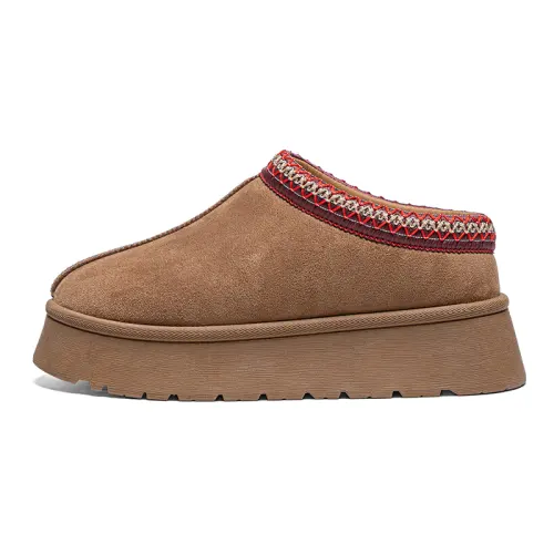 RENBEN Thermal Abrasion Resistant Height Increasing Slip Resistant Fleece Lined Comfortable Short Snow Boots Women's