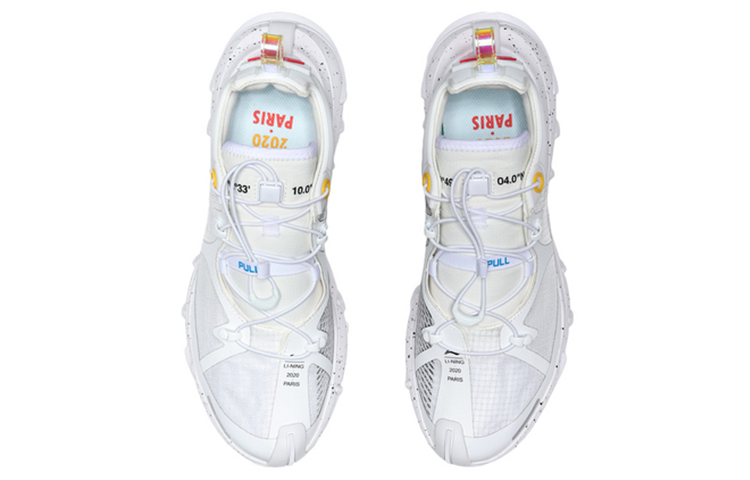 Li Ning Wu Xing 1 Paris Fashion Week Runway, Wu Xing Cushioning Slip Resistant Cushioning Slip Resistant Low top