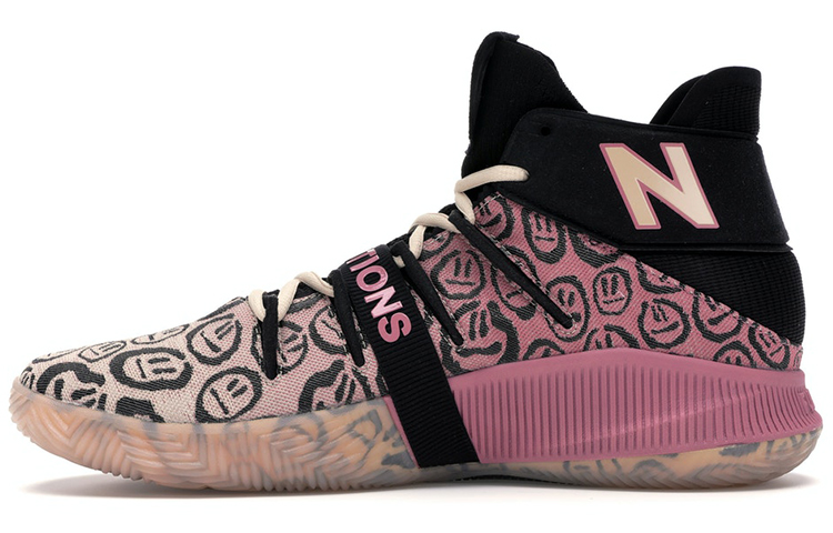 Joe Freshgoods x New Balance NB OMN1S Leonard Net Clothing Versatile Simple High Top Retro Basketball Shoes Men and Women Purple Black