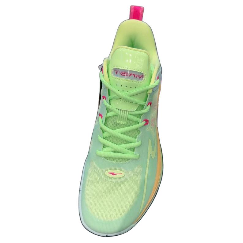 Erke Abrasion Resistant Breathable Low top Basketball Shoes Men’s Blue
