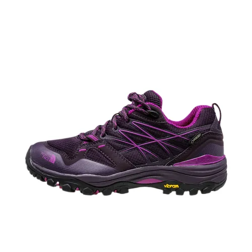 THE NORTH FACE GORE TEX Abrasion Resistant Low top Hiking Shoes Women's Purple