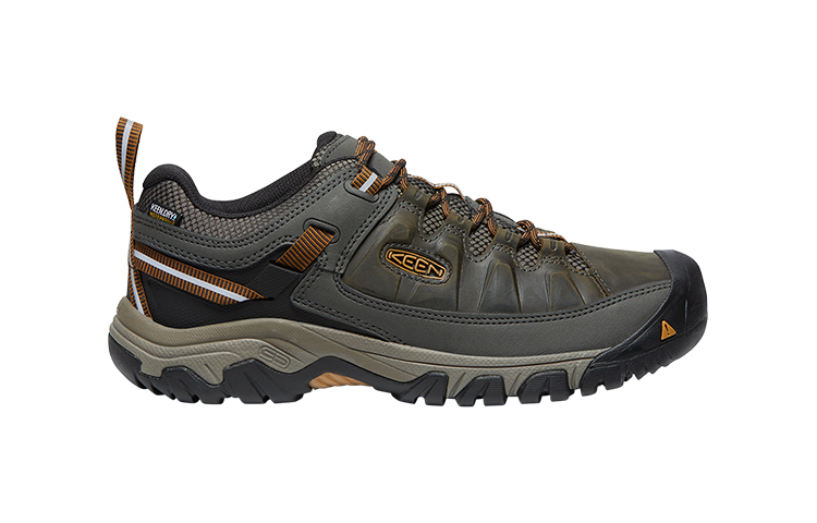 KEEN Targhee 3 WP Cushioning Anti-Slip And Wear-Resistant Low-Top Outdoor Hiking Trekking Shoes Men's Jasper