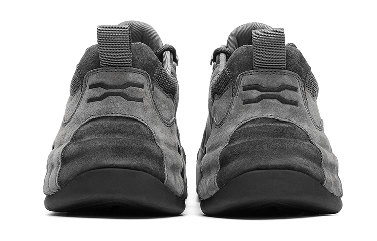 Jeep Comfortable Cushioning Abrasion Resistant Breathable Low top Outdoor Shoes Men’s Gray